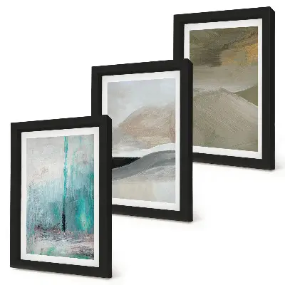 Abstrakte minimalistiske vægdekorationer moderne billedsæt