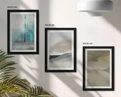 Abstrakte minimalistiske vægdekorationer moderne billedsæt