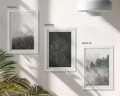 Grønne skove i tåget natur moderne billedsæt