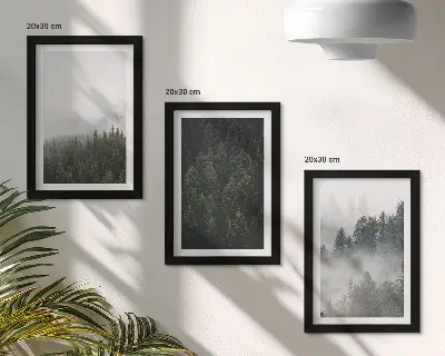 Grønne skove i tåget natur moderne billedsæt