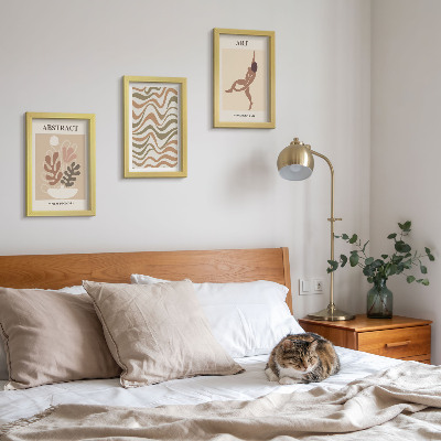 Moderne billedsæt Matisse boho abstrakte former og mønstre
