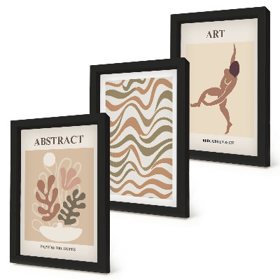Moderne billedsæt Matisse boho abstrakte former og mønstre