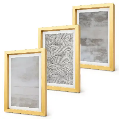 Moderne billedsæt med minimalistiske teksturstrukturer