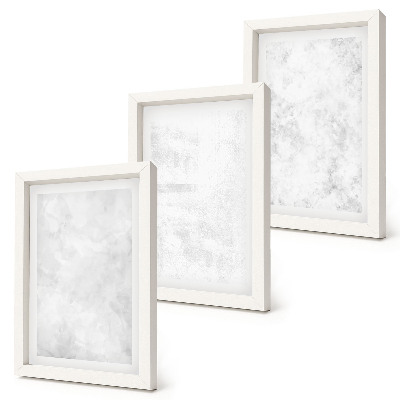 Billedvæg Hvide pletter på minimalistiske baggrunde på lærred