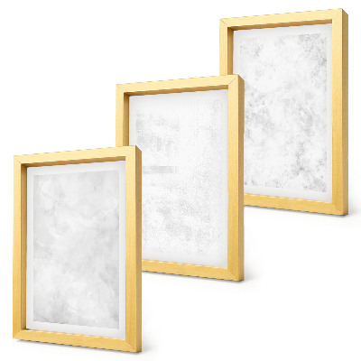 Billedvæg Hvide pletter på minimalistiske baggrunde på lærred