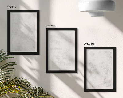 Billedvæg Hvide pletter på minimalistiske baggrunde på lærred