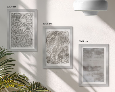 Pakke med billeder og rammer Abstrakt design af industrielle strukturer