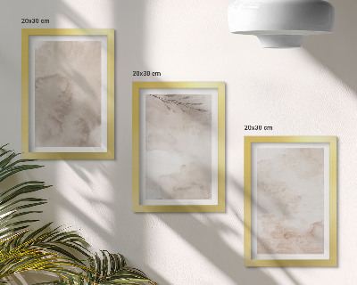 Moderne billedsæt Spildt akvarelmaling tekstur boho stil