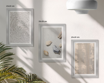 Billedvæg Boho teksturer naturlige strukturer