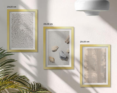 Billedvæg Boho teksturer naturlige strukturer