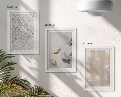 Billedvæg Boho teksturer naturlige strukturer