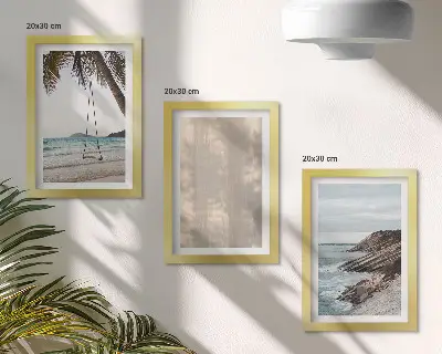 Billedvæg sommerlandskaber med sand og havudsigt