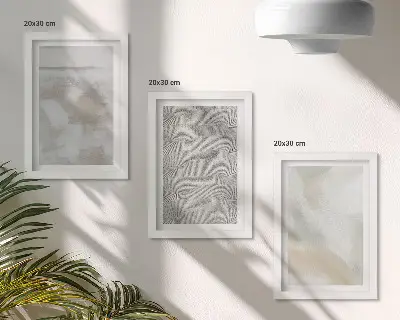 Billedvæg abstrakt design med moderne maleriteksturer