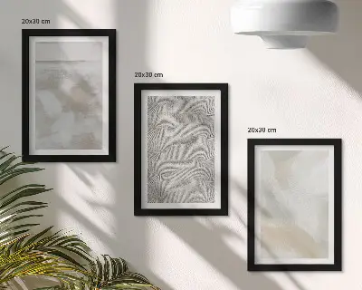 Billedvæg abstrakt design med moderne maleriteksturer