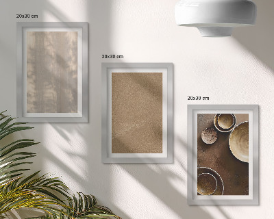 Billedvæg Strukturer og teksturer i minimalistisk stil