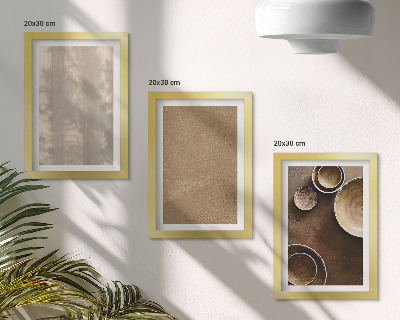 Billedvæg Strukturer og teksturer i minimalistisk stil