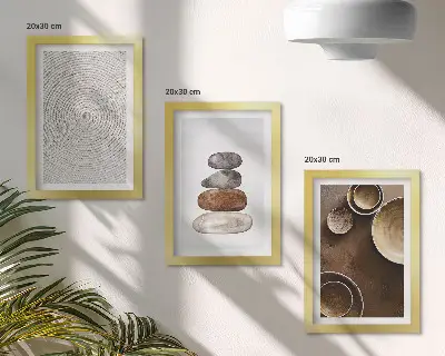 Moderne billedsæt med teksturer i moderne kunstdesign