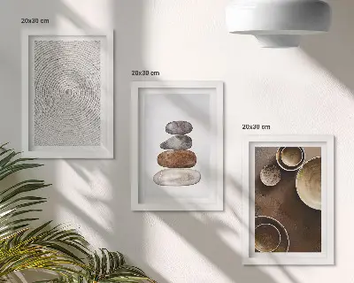 Moderne billedsæt med teksturer i moderne kunstdesign