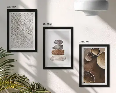 Moderne billedsæt med teksturer i moderne kunstdesign