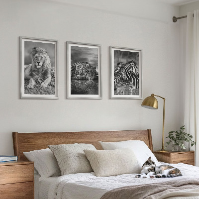 Billedvæg inspiration Savannens vilde dyr
