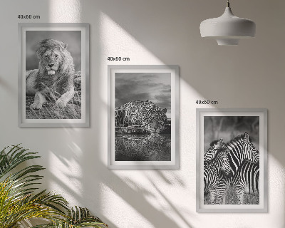 Billedvæg inspiration Savannens vilde dyr