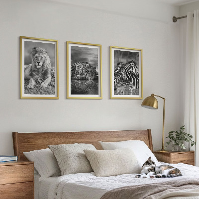 Billedvæg inspiration Savannens vilde dyr