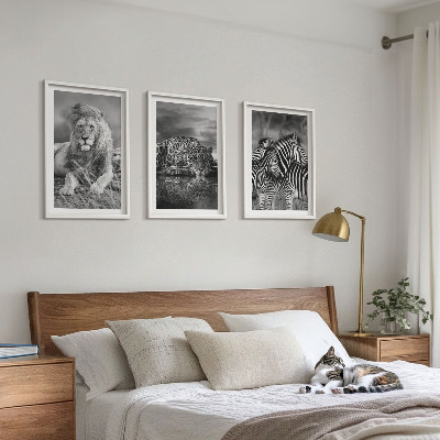 Billedvæg inspiration Savannens vilde dyr