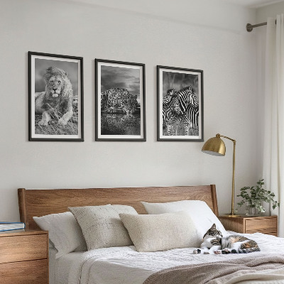 Billedvæg inspiration Savannens vilde dyr