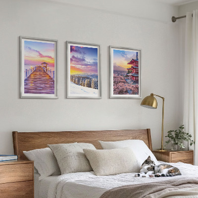 Billedvæg inspiration Romantiske himmellandskaber