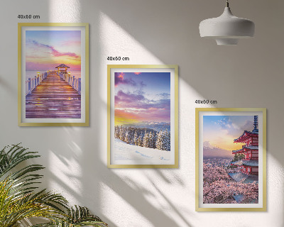 Billedvæg inspiration Romantiske himmellandskaber