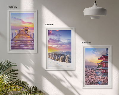 Billedvæg inspiration Romantiske himmellandskaber