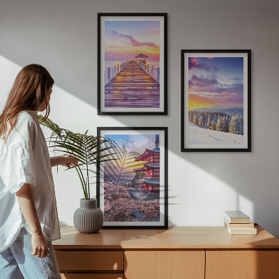 Billedvæg inspiration Romantiske himmellandskaber