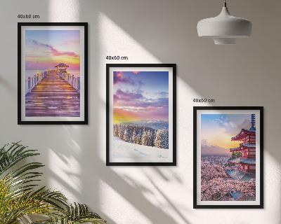 Billedvæg inspiration Romantiske himmellandskaber