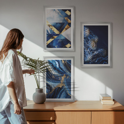 Billedvæg inspiration Abstrakte elegante mønstre