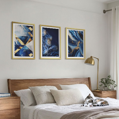 Billedvæg inspiration Abstrakte elegante mønstre
