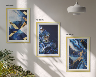 Billedvæg inspiration Abstrakte elegante mønstre