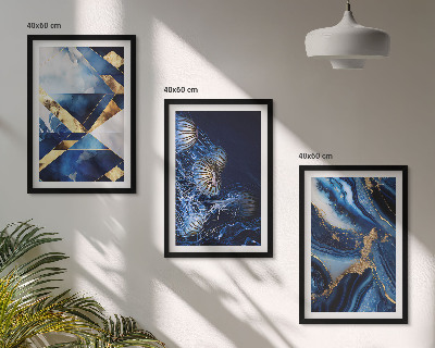 Billedvæg inspiration Abstrakte elegante mønstre