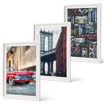 Billedvæg inspiration Gammel bilbro Brooklyn retro lyd
