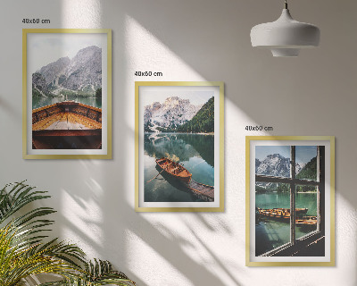 Billedvæg inspiration Bjergsø både vindue
