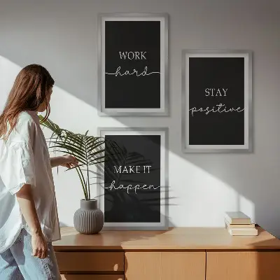 Sengesæt elegante motiver på sort baggrund