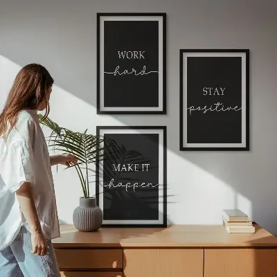 Sengesæt elegante motiver på sort baggrund