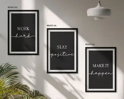 Sengesæt elegante motiver på sort baggrund