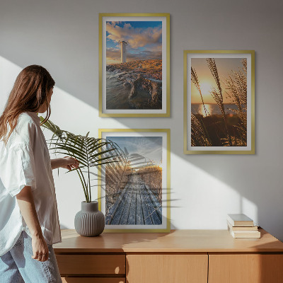 Billedvæg inspiration Fyrtårn græsbro