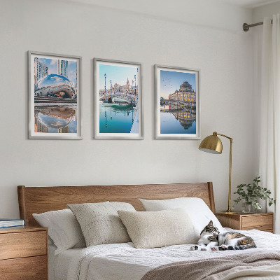 Billedvæg inspiration Arkitektur af byer på vandet