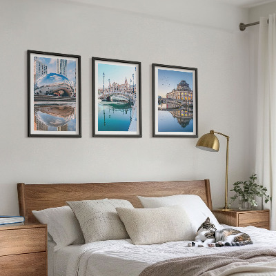 Billedvæg inspiration Arkitektur af byer på vandet