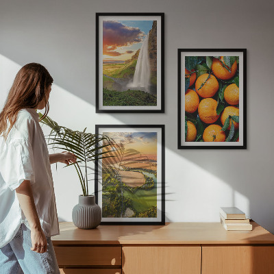 Billedsæt til soveværelset Orange Mountain-vandfaldet