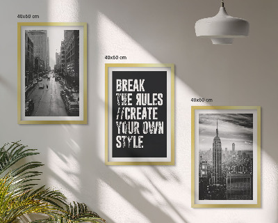 Billedvæg inspiration Inspiration til byens gader i sort og hvid