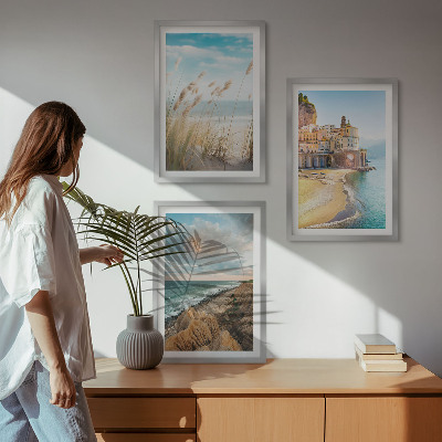 Billedvæg inspiration Landskaber strand klipper by