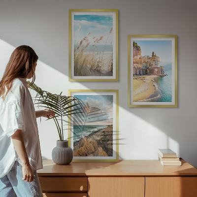 Billedvæg inspiration Landskaber strand klipper by