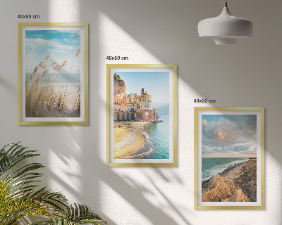 Billedvæg inspiration Landskaber strand klipper by